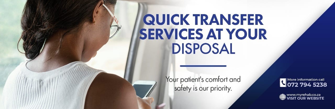 Benoni Drug and Alcohol Rehab - Experience quick and easy transfer services to MyRehab for comprehensive addiction recovery support.